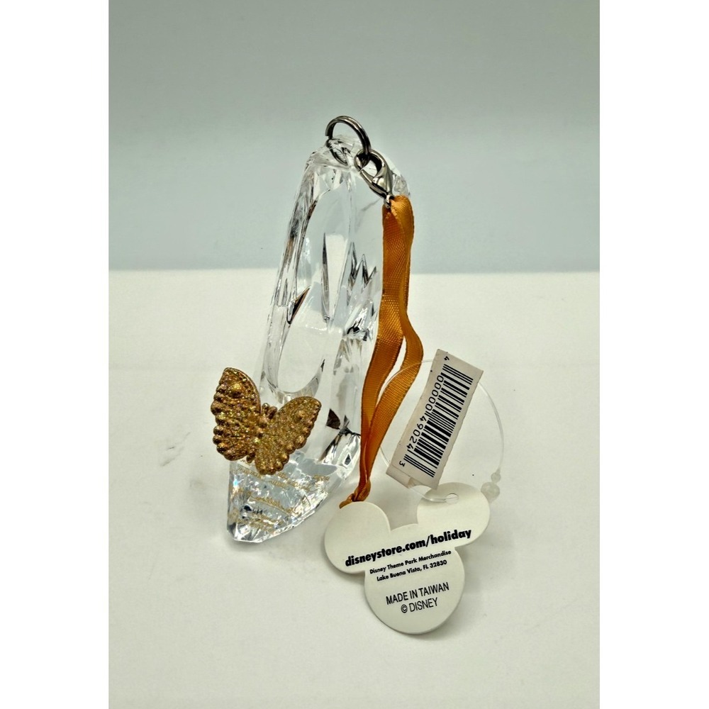 NWT Disney Parks Cinderella Glass Slipper Run Way Ornament Princess‎ Shoe